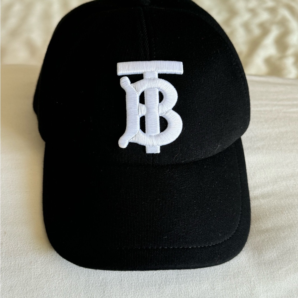 Burberry Black Cotton Baseball cap